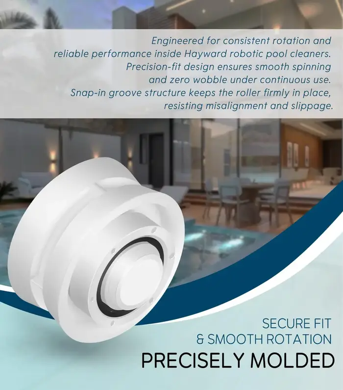 Rouleau de guidage de roulement RCX26001 pour nettoyeurs de piscine robotiques Hayward pour tous