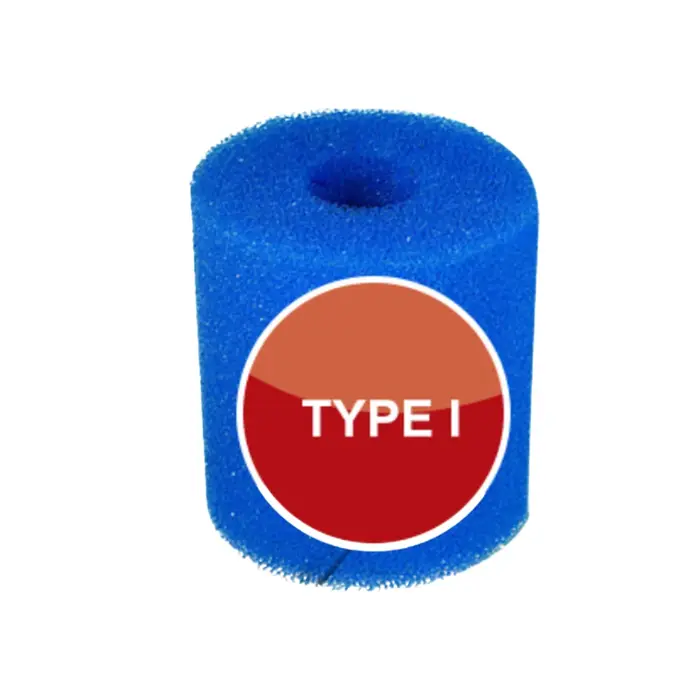 Filtre supporter ficateur de piscine réutilisable pour Intex Type I/II/VI/D, 1 pièce, éponge en mous