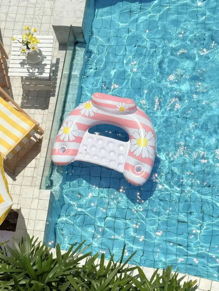 Lit flottant flottant pour piscine