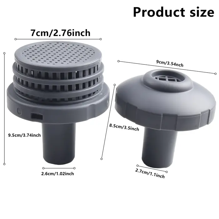 Pour INTEX 32mm buse d'entrée d'écran de piscine connexion de tuyau 1.25 pouces Kit de remplacement