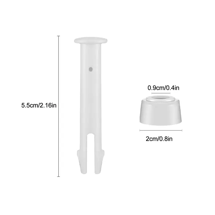 Goupilles de joints de piscine en PVC, 15/30/5.5 Cm, 6/7 pièces de rechange