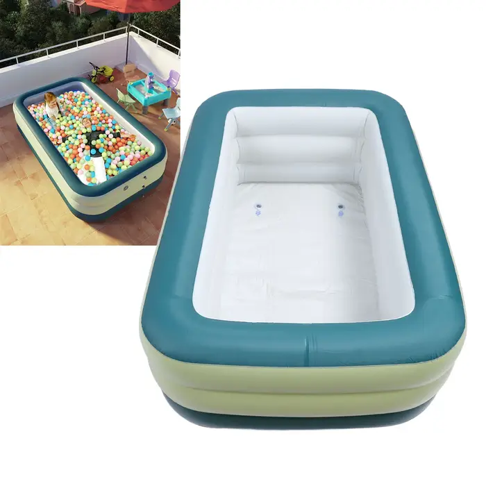 Piscine gonflable multifonctionnelle en PVC pour adultes