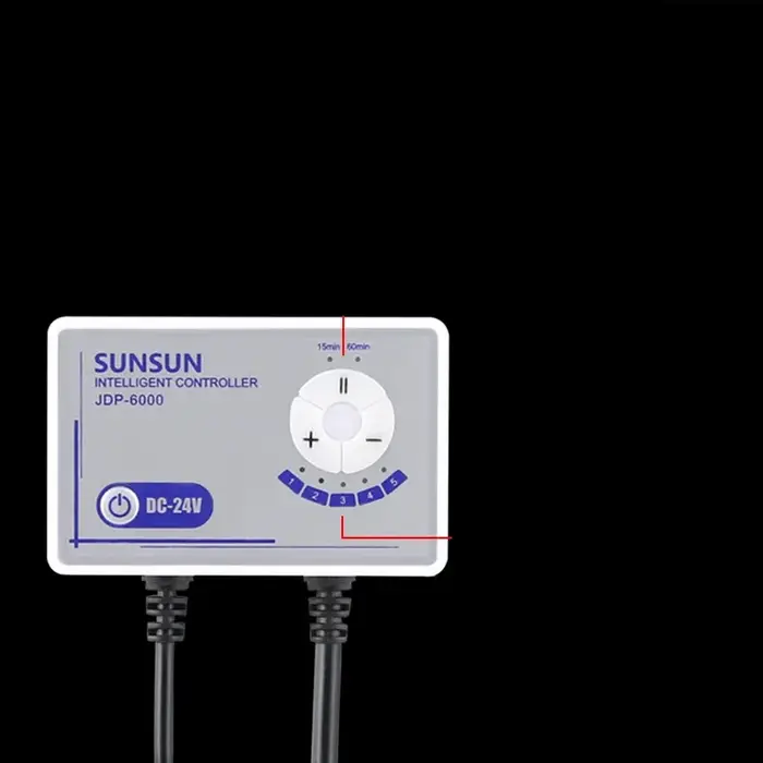 SUNSUN onduleur pompe à eau de circulation JDP-3500 6000 10000 18000 sécurité DC 24 V débit réglable
