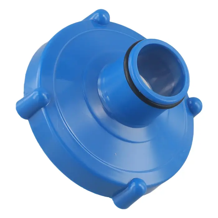 Connecteur d'adaptateur de tuyau de piscine de remplacement bleu en PVC pour connecteurs et robinets
