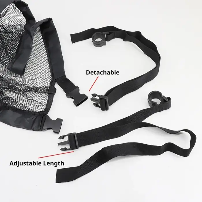 Sac de rangement en filet grande capacité pour piscine