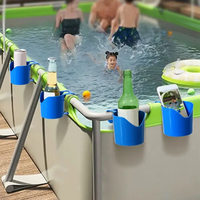 Porte-gobelet robuste pour piscine
