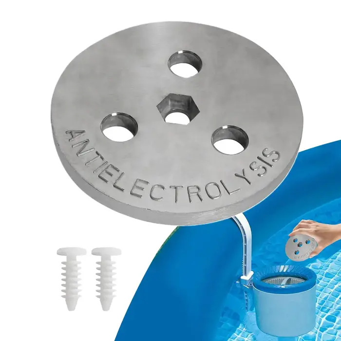 Écumoire de piscine poids Anode de Zinc panier de filtre