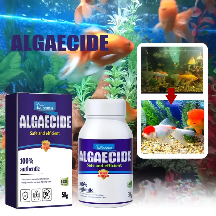 Dissolvant d'algues d'aquarium
