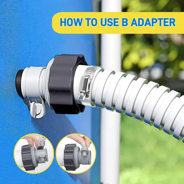 Adaptateur de tuyau de piscine