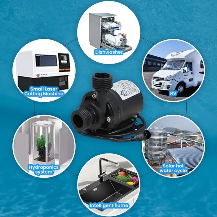 Pompe submersible 18W 800L/H