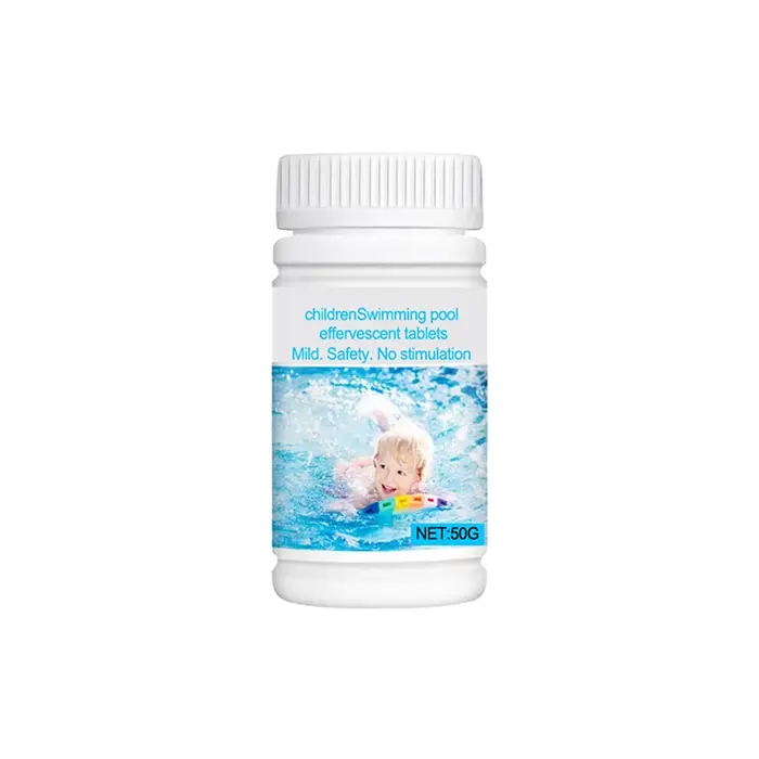 1 boîte de comprimés de nettoyage de piscine, comprimés de chlore et de brome, nettoyant pour piscin