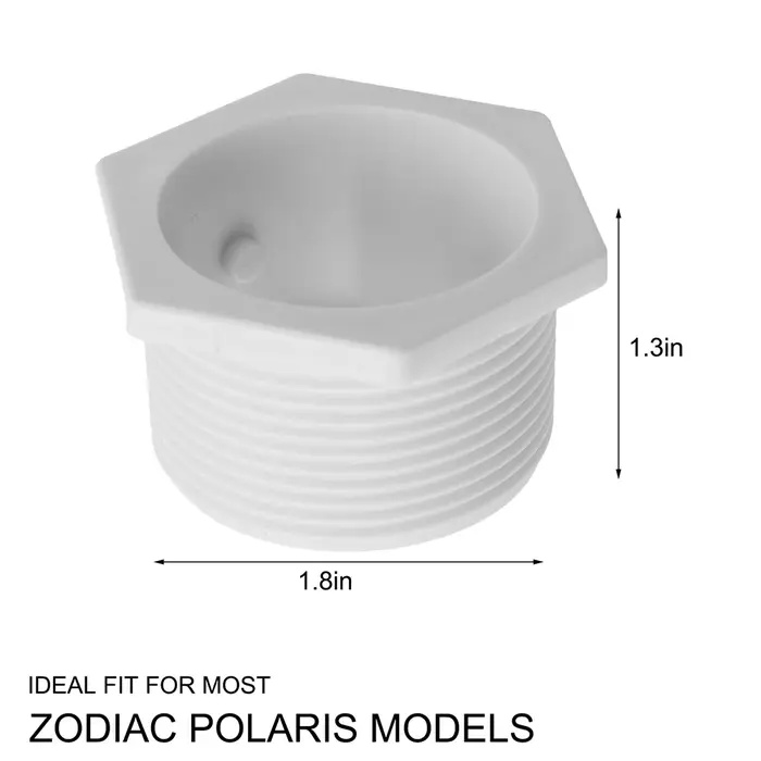 Valve de déconnexion rapide de remplacement pour nettoyeur de piscine Polaris 280 180 6-500-00