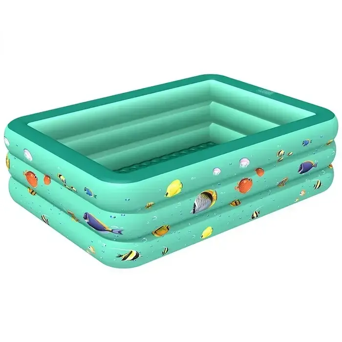 Grande piscine gonflable rectangulaire de 3 à 130cm