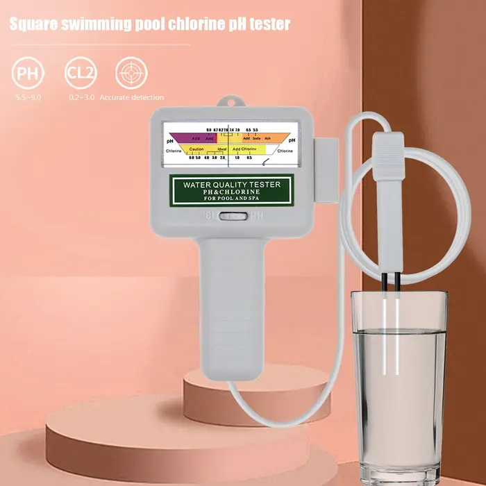 Testeur de chlore et de pH 2 en 1