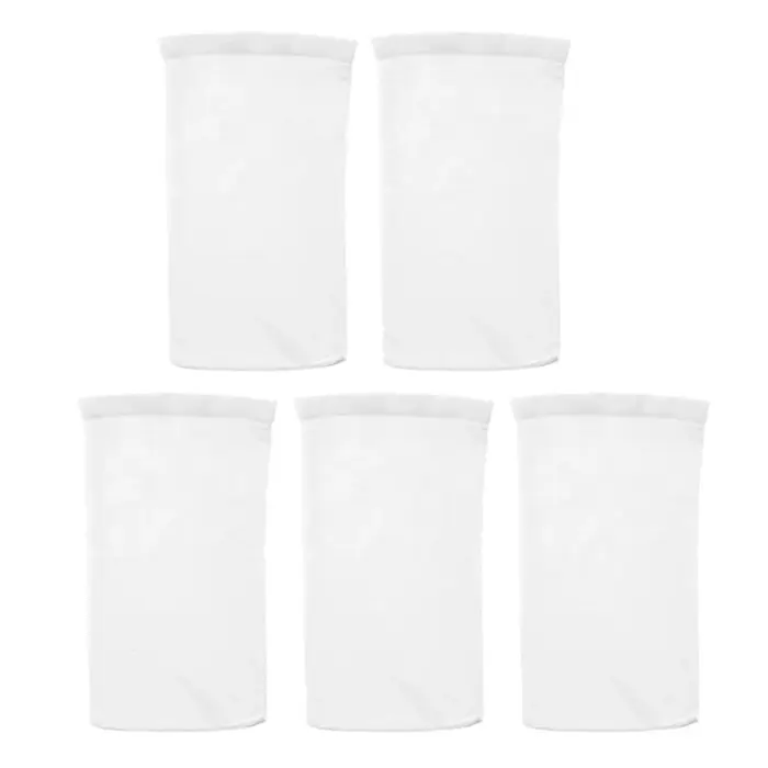 5-100 pièces Chaussettes de skimmer pour piscine, sacs filtrants en maille pour nettoyer les débris 