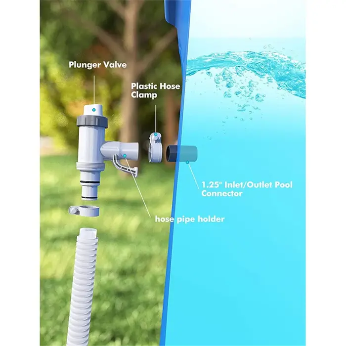 Adaptateur de tuyau YYg-oPool