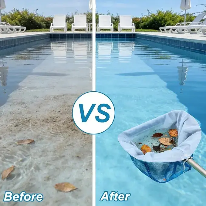 Sac en filet pour remplacement de la épuisette de piscine