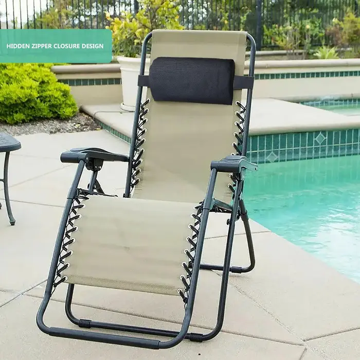 Coussin de remplacement pour chaise de piscine