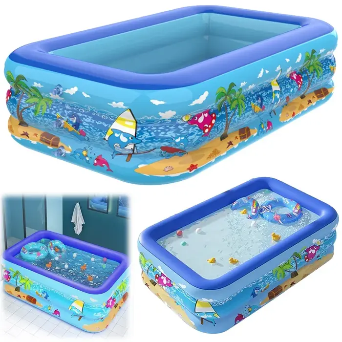 110-180CM piscine gonflable intérieure extérieure PVC
