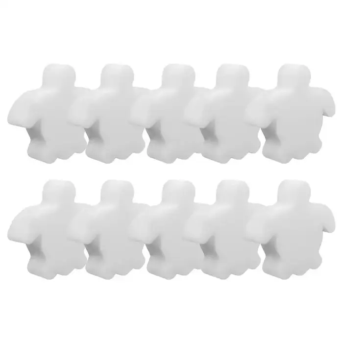 Boules d'élimination des écume de piscine, 10 pièces, éponge absorbant l'huile lavable, filtre de pi