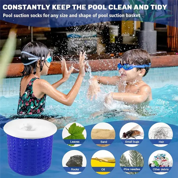 Filtre de chaussettes d'écumoire de piscine-30 pièces