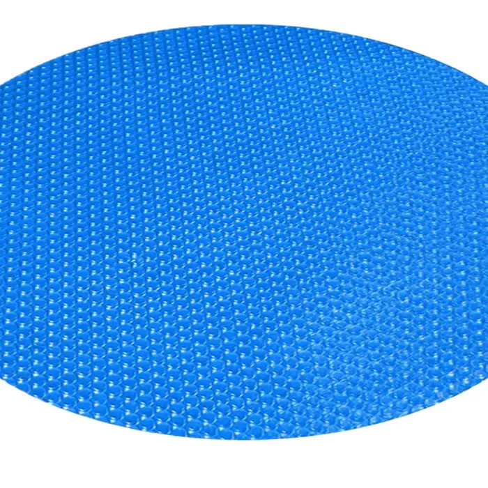 Couverture de piscine ronde anti-évaporation et anti-poussière pour extérieur