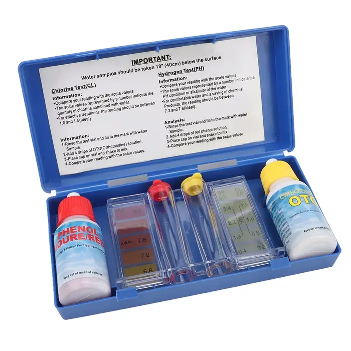 Kit de Test de chlore de piscine