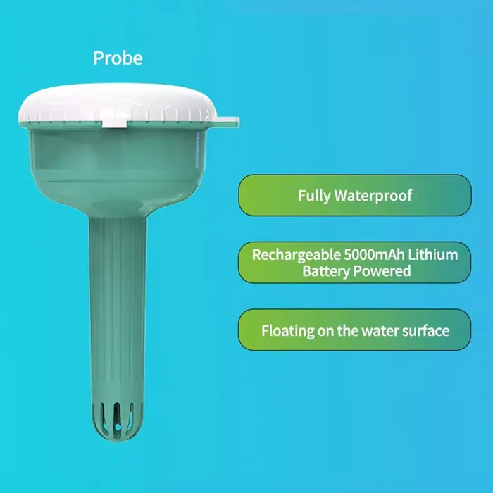 Analyseur d'eau intelligent Tuya WIFI 8 en 1