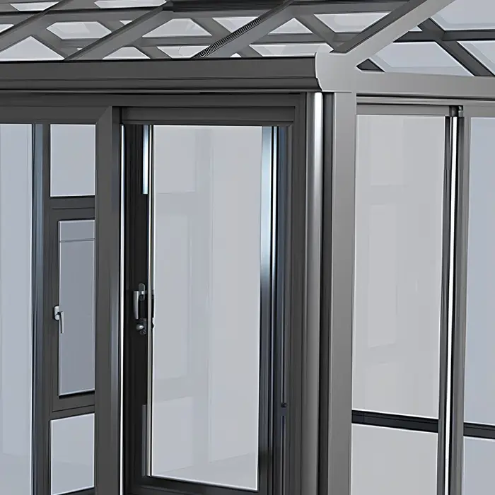 Couverture de piscine télescopique en aluminium sur mesure