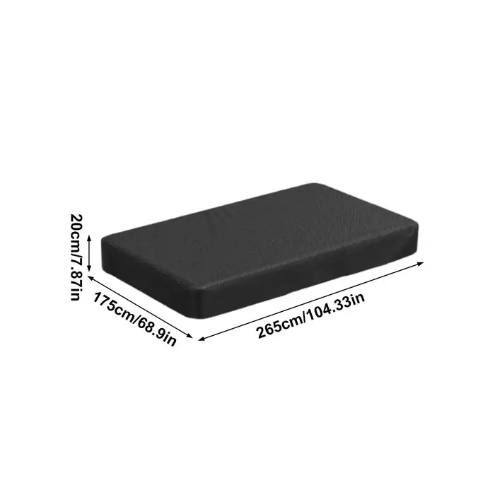 Couverture de piscine rectangulaire gonflable