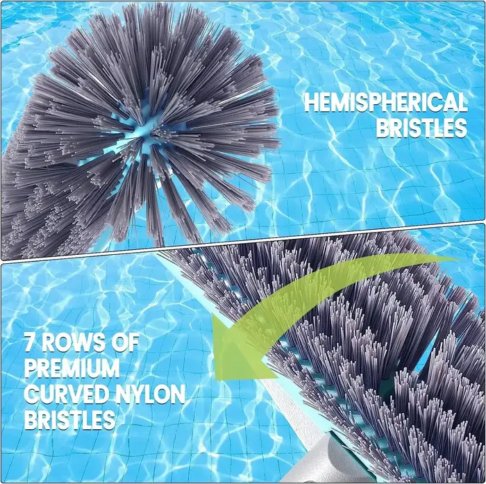 Brosses de nettoyage pour piscine de 17