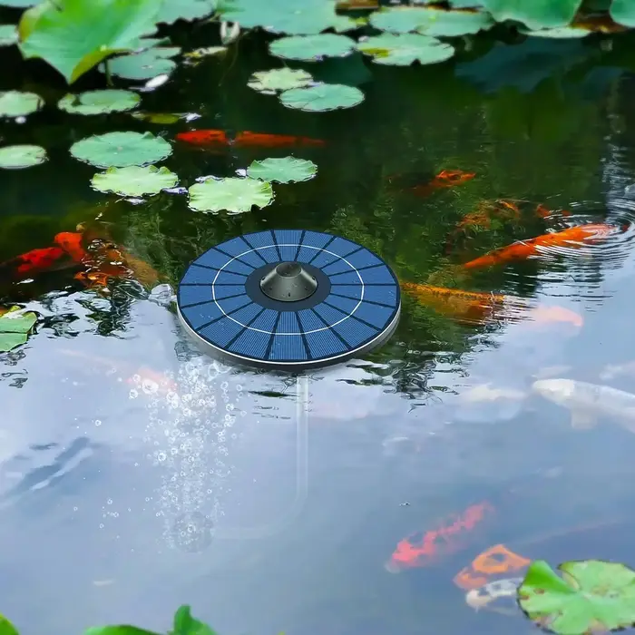 Aérateur solaire pour bassin 2