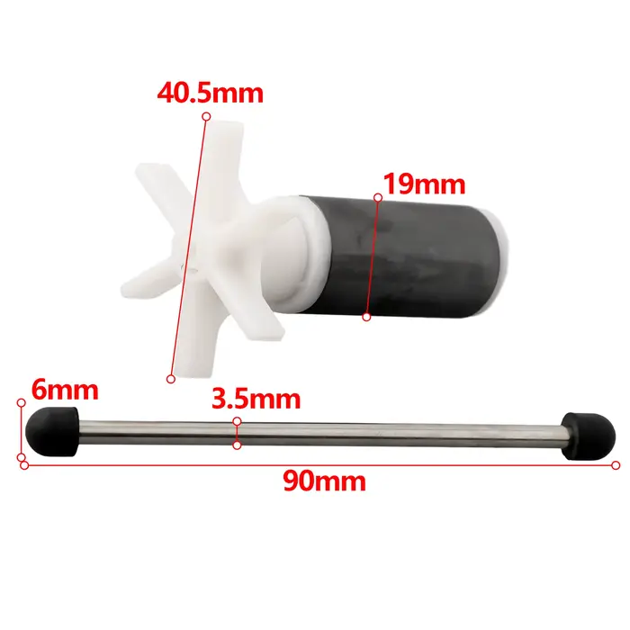 Turbine de pompe à eau de remplacement pour Lay Z Spa avec arbre en acier inoxydable