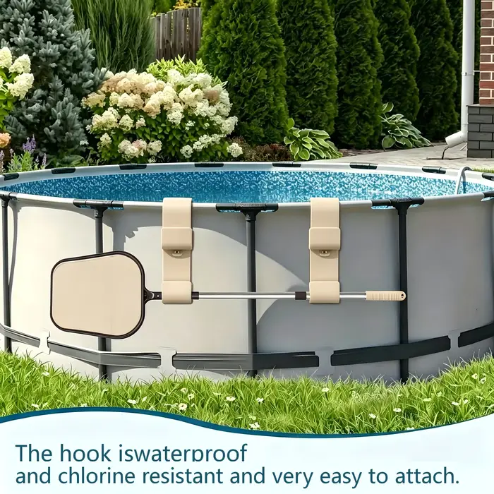 Support de poteau de piscine réglable