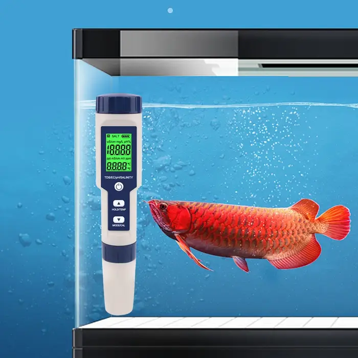 Testeur de PH/EC/TDS/salinité/température 5 en 1