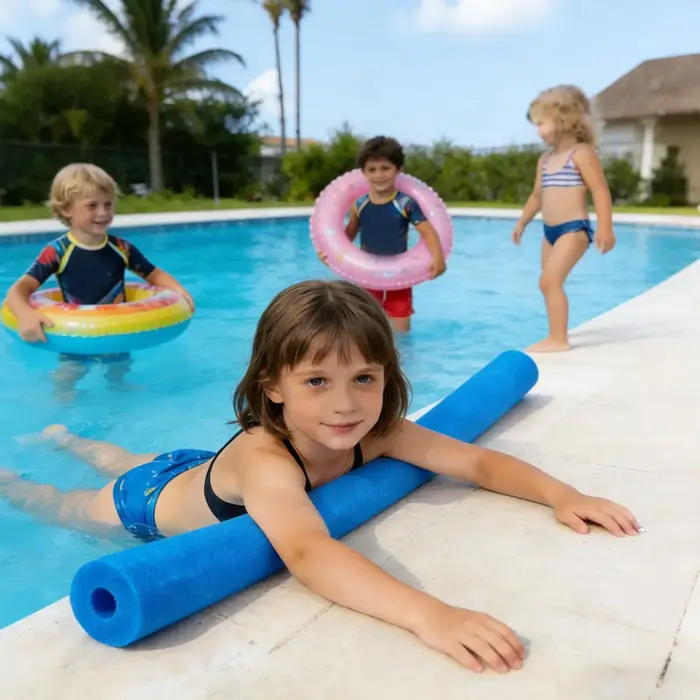 Bâtonnets de flottabilité en mousse pour piscine