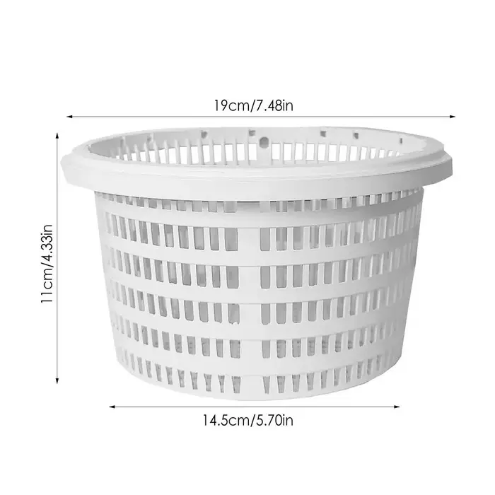 Panier d'écumoire de piscine de 19cm, panier de filtre de piscine hors sol, accessoires de nettoyage