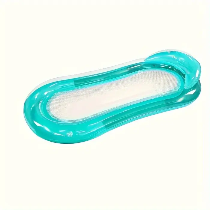 1PC Lit flottant gonflable, chaise longue aquatique, hamac de piscine extérieur, matelas pneumatique