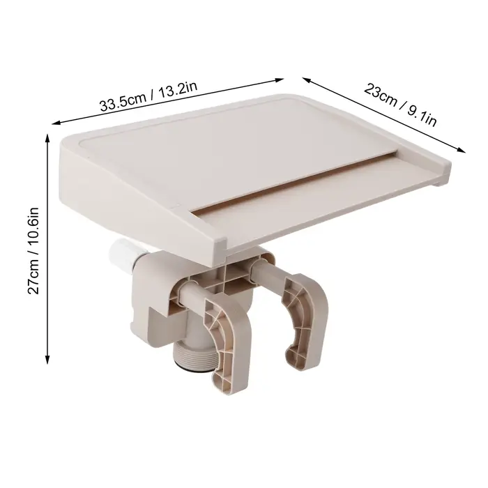 Cascade Relaxante en PVC pour Piscine Hors Sol