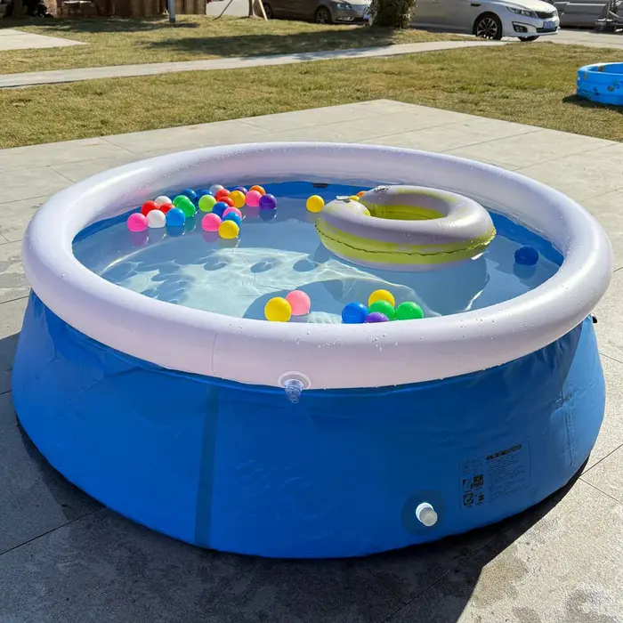 Piscine gonflable extérieure en PVC avec filet pour adultes et enfants, pour la baignade et le jeu d