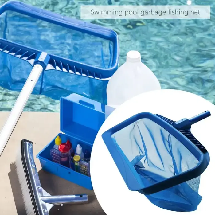 Filet d'écumoire de piscine de grande capacité
