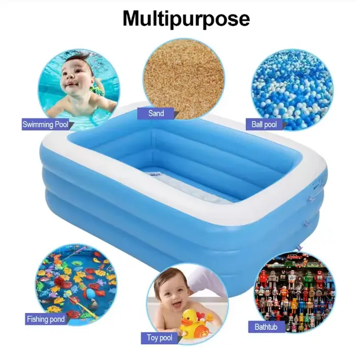 Parc aquatique gonflable pour cour extérieure, fabriqué en PVC durable