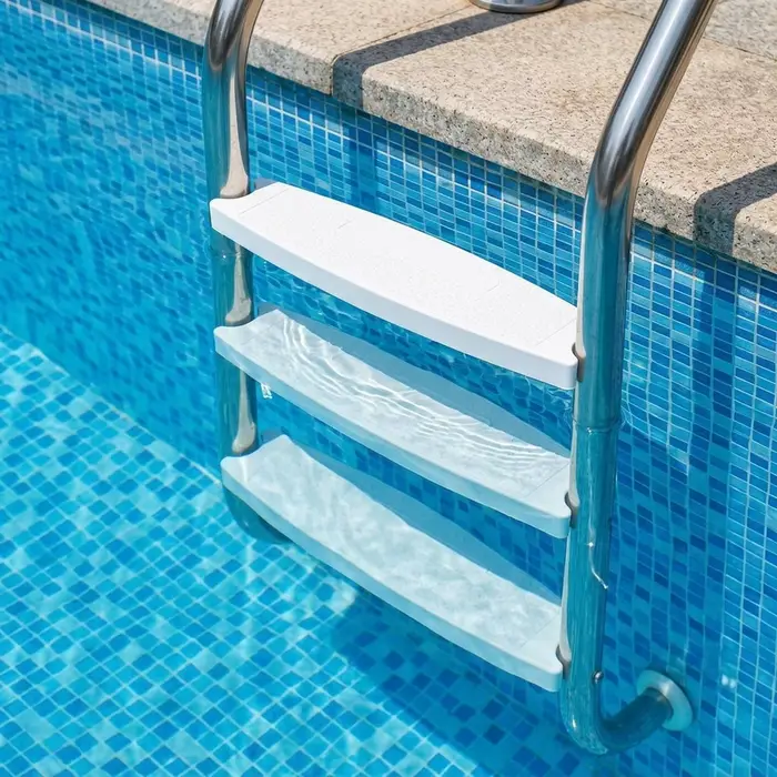 Marches d'escalier de piscine, 3 pièces, marches d'escalier fiables, faciles à installer, portables,