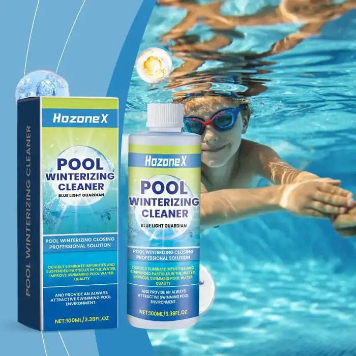 Floculant pour piscine à action rapide, contrôle des algues, adapté aux enfants, élimine les odeurs,