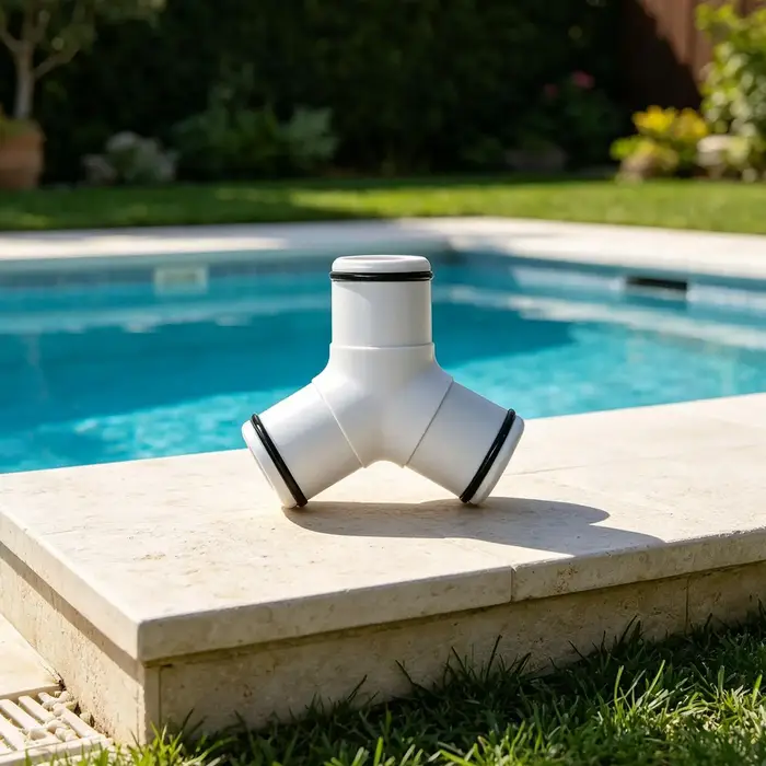 Adaptateur de tuyau de piscine universel à 3 voies