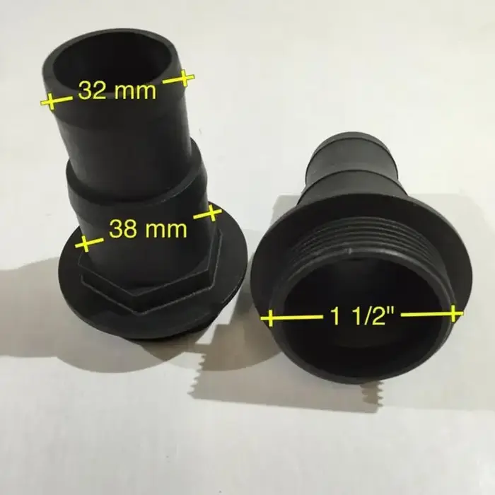 Adaptateur raccordement pompe 32/38mm