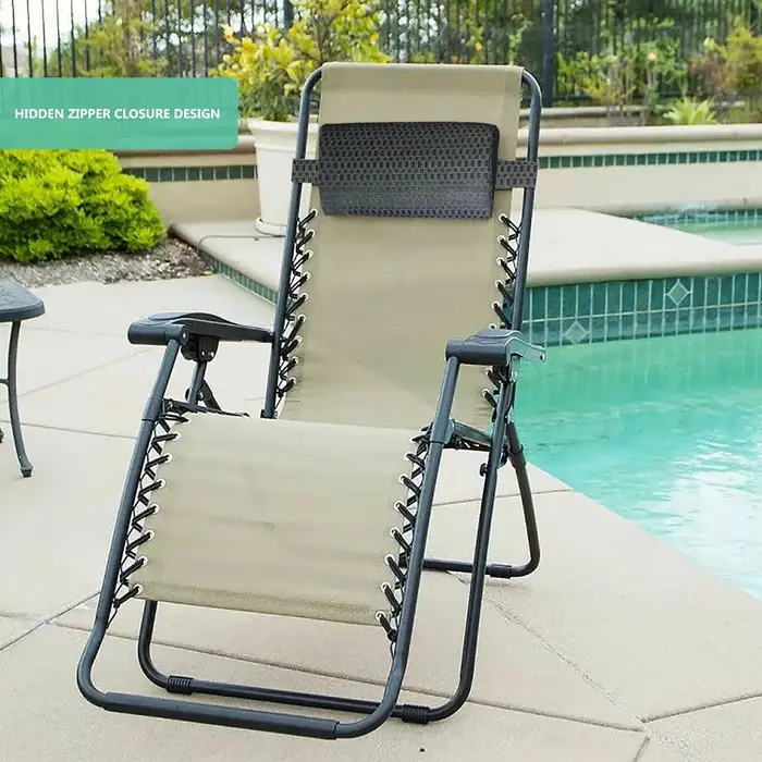 Coussins pour chaise longue de piscine