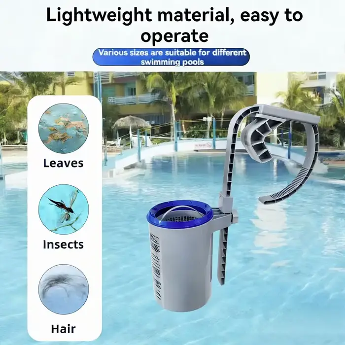 Collecteur de feuilles et débris pour piscine