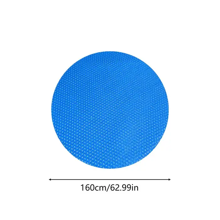Couverture de piscine ronde pour piscine hors sol, couverture isolante pour piscine, couverture sola