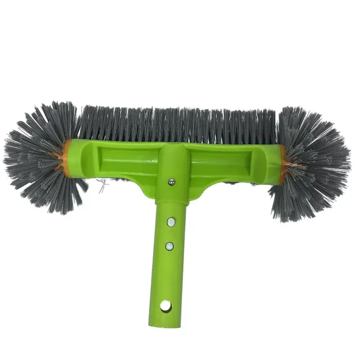 Tête de brosse pour piscine avec extrémités rondes